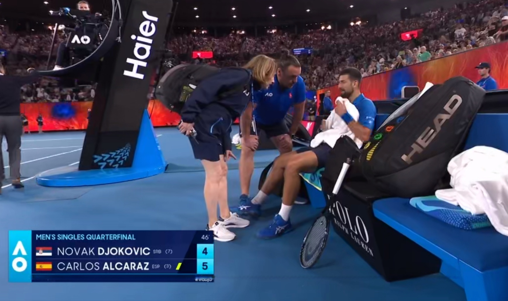 德约科维奇焦点对战，哈兰德与40激战美国队分钟，败北胜负难料！